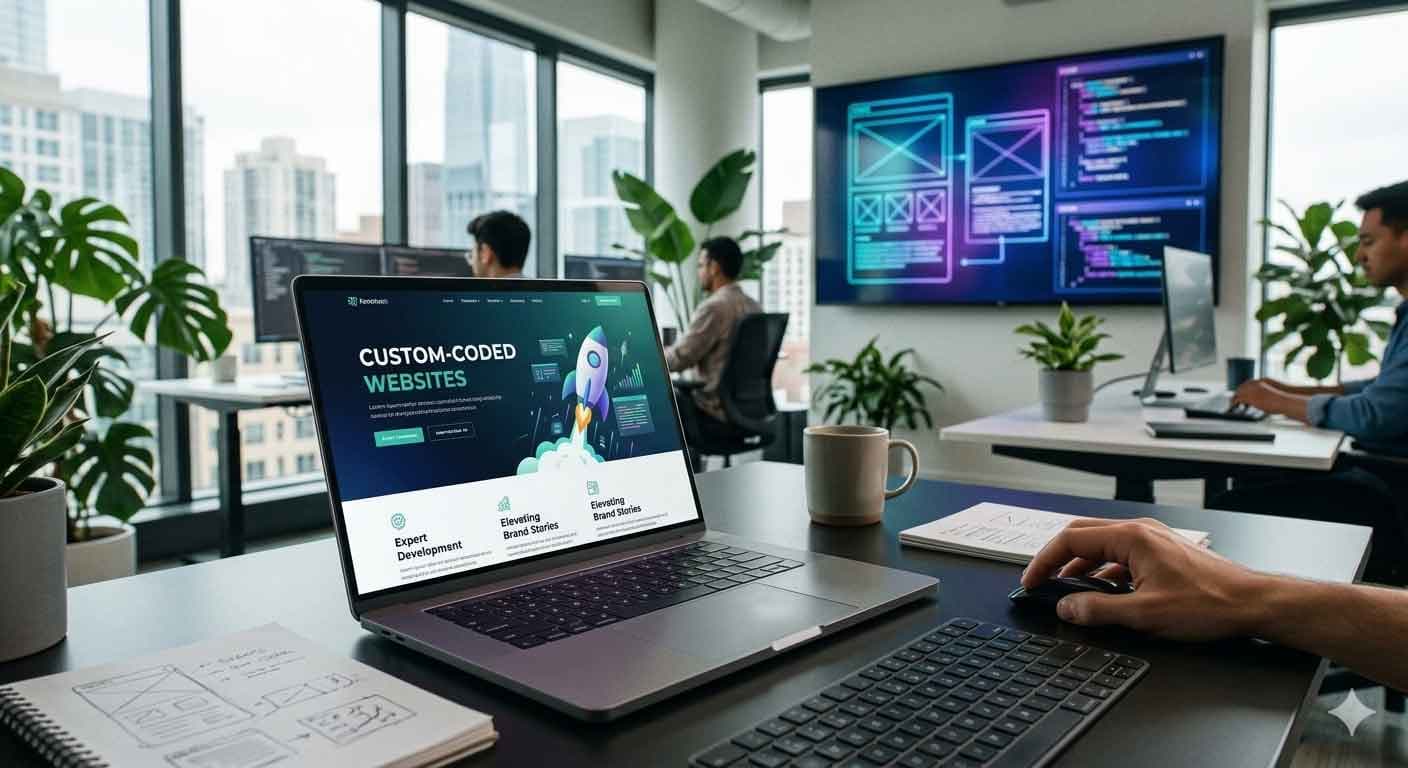 CUSTOM-CODED WEBSITES